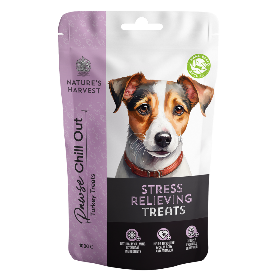Stress Relieving Dog Treats 'Chill Out' 100g.