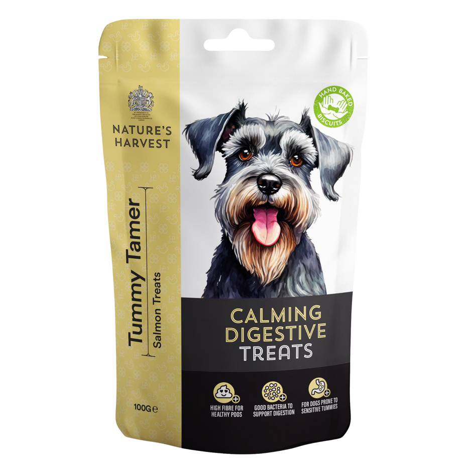 Calming Digestive Dog Treats 'Tummy Tamer' 100g.