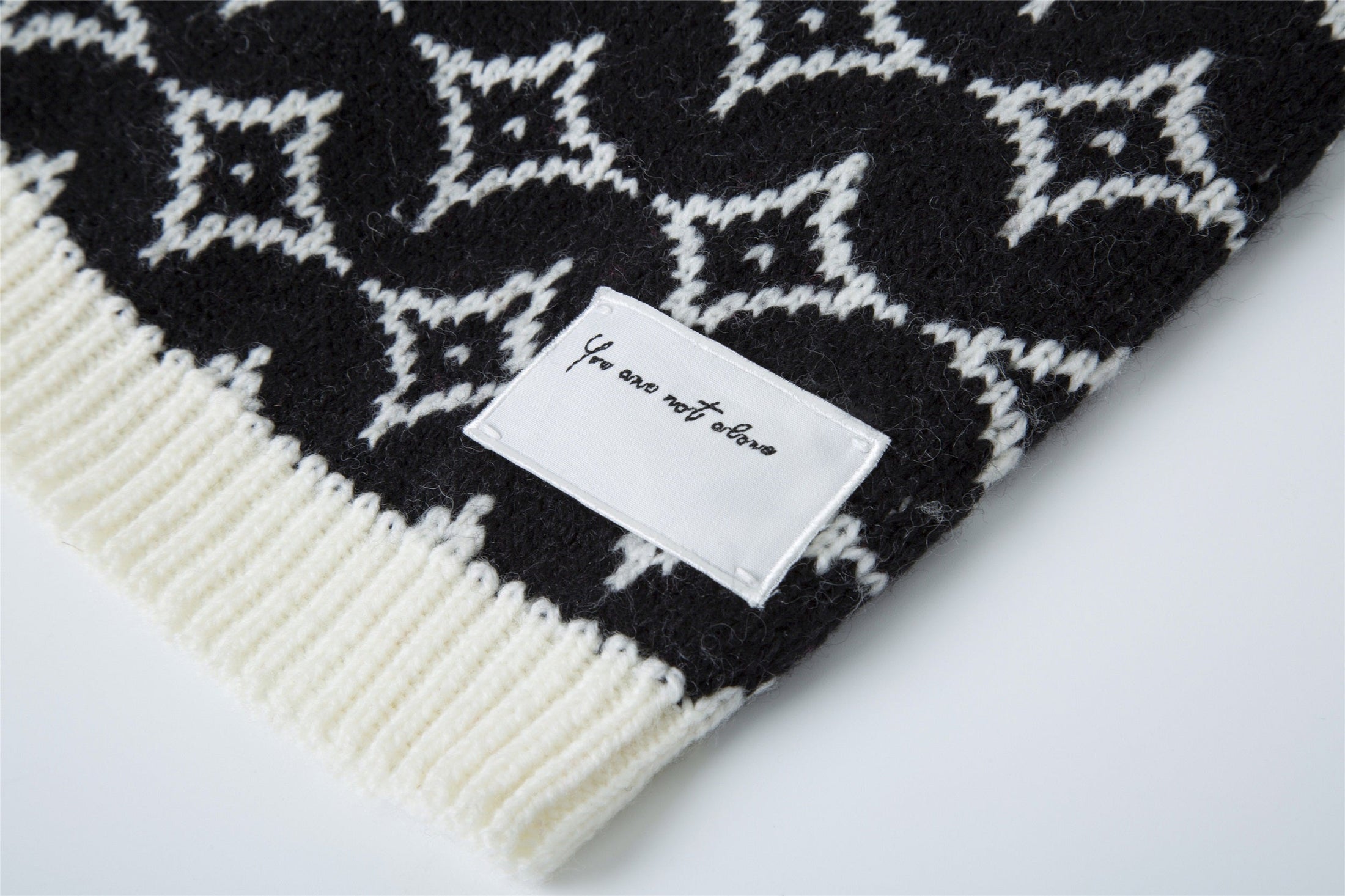 You Are Not Alone Sleeveless Dog Jumper – Soft & Stylish