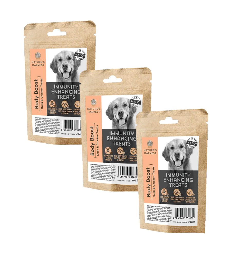 Nature's Harvest Wheat Gluten Free Hypoallergenic Mixer Dog Food Pack Front 3kg