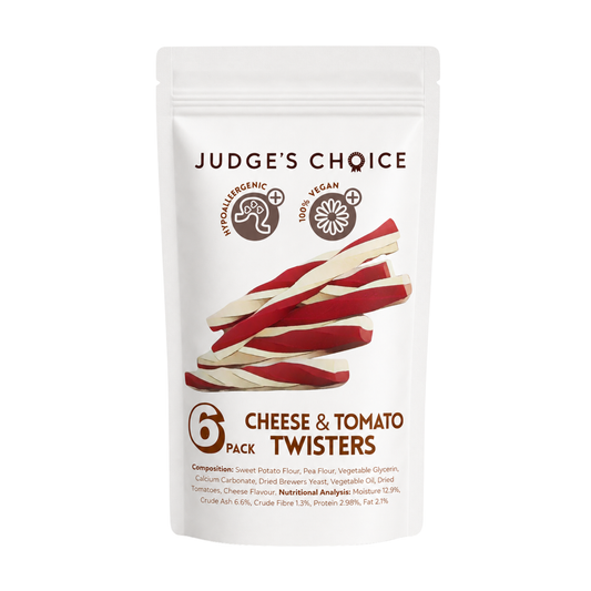 Judge's Choice Cheese & Tomato Twisters - 6 pack
