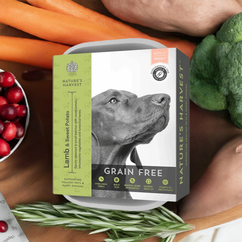 Nature's Harvest Grain Free Adult - Lamb and Sweet Potato ***FLASH SALE***.