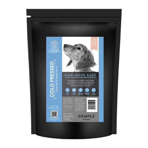 Cold Pressed Ocean Fish & Sweet Potato 200g Sample