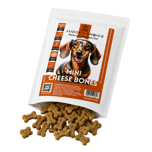 Judge's Choice Grain Free Mini Cheese Bones - 250g