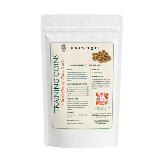 Training Coins – Peanut Butter Mini Dog Treats 100g