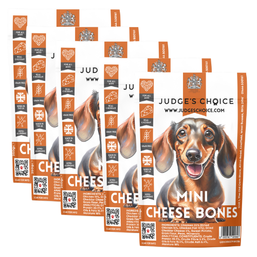 Judge's Choice Grain Free Mini Cheese Bones - 250g