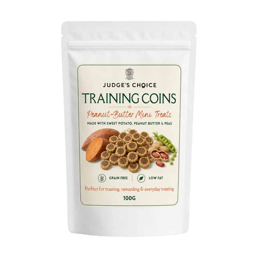 Training Coins – Peanut Butter Mini Dog Treats 100g
