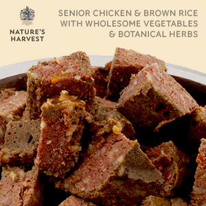 Chicken and Brown Rice Senior Dog Food 10 pack Nature s Harvest Natural Dog Food